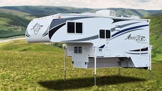 770P Travel Lite Pop Up Truck Camper with Electric Lift Roof [upl. by Flatto]