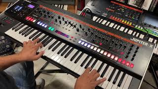 Roland Jupiter X Sounds  Jean Michel Jarre  Oxygene 6 [upl. by Vincentia]