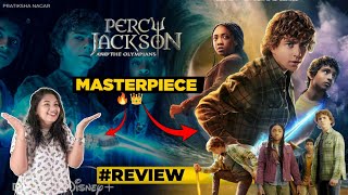 Percy Jackson and The Olympians Review  Official Trailer Review  Disney  Pratiksha Nagar [upl. by Hcirdeirf]