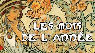 Les mois de lannée  Month in French  法文月份發音 [upl. by Nagle712]