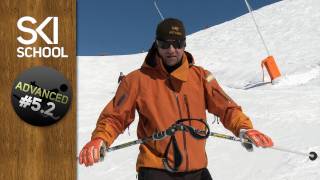 How to Ski Shorter Turns  Advanced Ski Lesson 52 [upl. by Odeen]