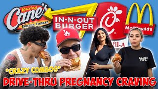 DRIVETHRU PREGNANCY CRAVINGS w GNB [upl. by Trahurn]