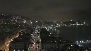 CAPODANNO 2018 a NAPOLI  I botti di mezzanotte da via Orazio [upl. by Enelra]