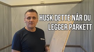 Slik legger du parkett raskt og enkelt [upl. by Anagrom]