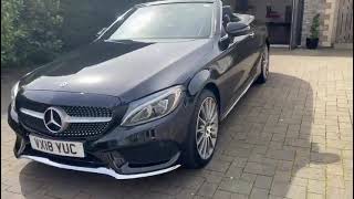 2018 Mercedes C220d AMG Line premium plus Cabriolet 4Matic [upl. by Assiron]