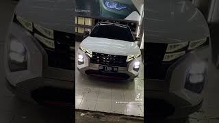 HYUNDAI CRETA UPGRADE 2 SET PROJIE BILED MATRIX LASE VORCH [upl. by Eusadnilem693]