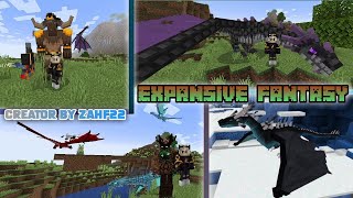 UpdateExpansive Fantasy New Dragon V 202 MCPE Bedrock 118 [upl. by Wilmette140]