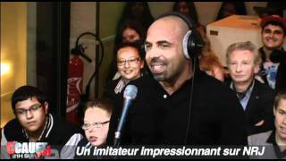 Un imitateur impressionnant  CCauet sur NRJ [upl. by Eileme]