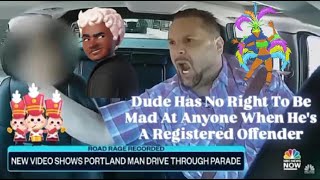 43YearOld Portland Registered Sx Offender Sidney Mecham Drives Through Grand Floral Parade Route [upl. by Aecila180]