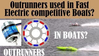 3 Reason why few RC Race Boats use Outrunner Motors [upl. by Ahterahs]