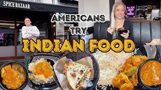 Trying Indian Food for the First Time Ever [upl. by Jamison903]