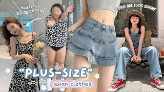 i try PLUSSIZE clothes from Asia this is crazy [upl. by Notsuoh]