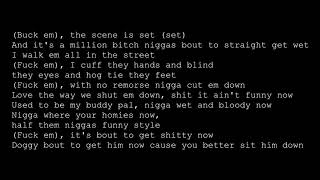 Snoop Dogg  Buck Em ft Sticky Fingaz Lyrics Video [upl. by Hartmann]