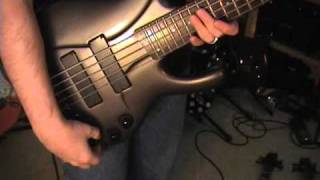 Ibanez EDC 705 Ergodyne 5 String Bass Guitar Review Scott Grove [upl. by Nwahsud]