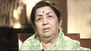 My voice is a gift of nature Lata Mangeshkar Aired September 2008 [upl. by Alis]