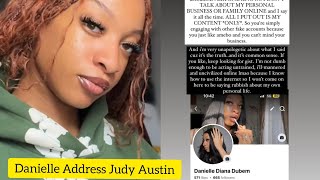 Danielle Yul Edochie addresses as she shades Judy Austin and her father [upl. by Innus]