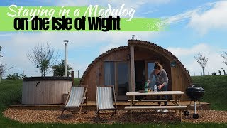 Staying in a Modulog at Toms Eco Lodge on the Isle of Wight [upl. by Brittne]