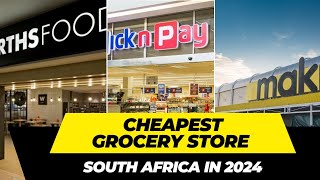 The cheapest grocery store in South Africa 2024 [upl. by Yenaj]