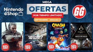 PROMOCIONES EN JUEGOS QUE DEBES TENER EN TU COLECCIÓN  Nintendo Switch  Septiembre Semana 3 [upl. by Aihsirt]