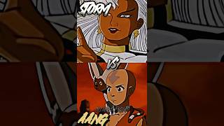 Storm vs Aang shorts xmen avatarthelastairbender [upl. by Jestude]