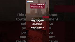 2024 Parent Visa UK  Bringing Parents to the UK as Dependents ytshorts [upl. by Rodmur647]