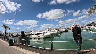 Vilamoura Harbour Walking Tour Marina De Vilamoura Algarve Portugal 4k Ultra HD March 2024 No Audio [upl. by Lemuelah33]