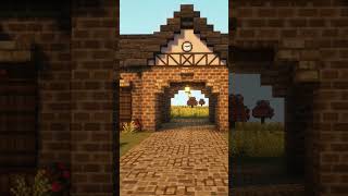 Aesthetic Horse Stable in Minecraft 🌻 LINK IN DESC [upl. by Ydahs282]