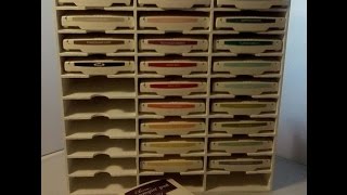 Stampin Up Ink storage from Fernli Designs Assembly [upl. by Nydia]