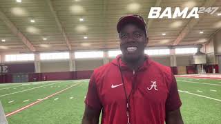 Alabama WR coach JaMarcus Shephard on Ryan Williams Throw him out there and see if he can execute [upl. by Novyert]