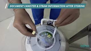 Embryo Freezing – VITRIFICATION Step by Step How are Embryo’s frozen and Stored in the IVF Lab [upl. by Edlin]