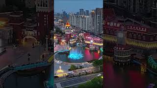 yancheng jiangsu china chinatravel city urban drone [upl. by Malissia]