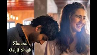 Shayad Song Lyrics With English Translation  Arijit Singh  Love Aaj Kal 2 [upl. by Crescen]