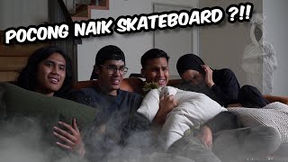 FIRST TIME REACT UXM  POCONG NAIK SKATEBOARD BEB  w Aisyah Habshee amp Bros [upl. by Aihsia577]