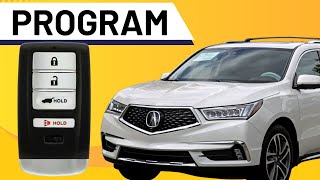 How to program a spare key for Acura MDX [upl. by Elagibba31]