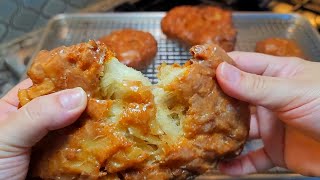 The easiest Apple Fritters Ive ever made food [upl. by Nollahs77]