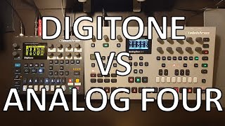 Elektron Digitone vs Analog Four Comparing Features and Workflow [upl. by Willcox616]