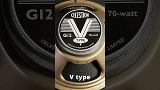 Celestion V type vs four speakers H anniversary M heritage T75 and neo creamback [upl. by Llennej]