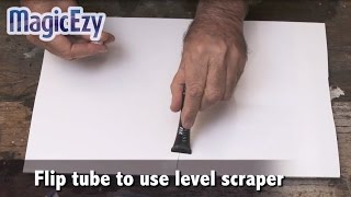 MagicEzy HAIRLINE FIX Demonstration  How to repair stress cracks in fiberglass boats [upl. by Ahseenat]