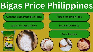 Bigas Price Philippines Authentic Dinorado Ifugao Mountain Rice Jasmine Fragrant Rice Coco Pandan [upl. by Aytak]