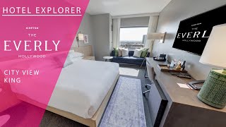 Kimpton Everly Hollywood  City View King  Hotel Explorer [upl. by Hogan]