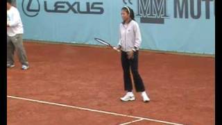 Su Wei Hsieh Madrid 2010 practice [upl. by Aldos744]