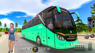 Bus Simulator Ultimate  Driving a Setro S517 HDH in the USA  Simulation Game [upl. by Aholla]