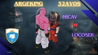 LocoSer vs Micav  Segundo duelo ARGEKING 🏆  32vosArgeking V  hosted by kaiva amp Somrac [upl. by Pernick]