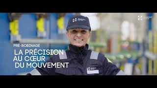 les métiers chez JEUMONT Electric  le prébobinage [upl. by Dlarrej]