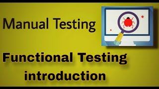 Manual Testing  14  Functional Testing  Introduction [upl. by Maffa]