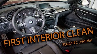 HOW TO CLEAN amp PROTECT SENSATEC “LEATHER” VINYL [upl. by Miehar926]