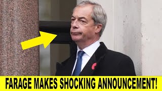 Nigel Farage Makes SHOCKING Announcement [upl. by Luciana]