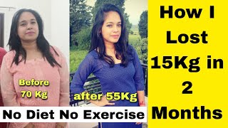 My weight loss journey  from 70kg to 55kg  healthy diet plan  weight loss exercise [upl. by Skoorb]