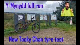 YMynydd The Mountain Black Trail at Cwmcarn Mountain bike in Wales [upl. by Steck649]