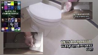 Different Style Type Toilet Bolt Caps Maintenance Video [upl. by Nomed]